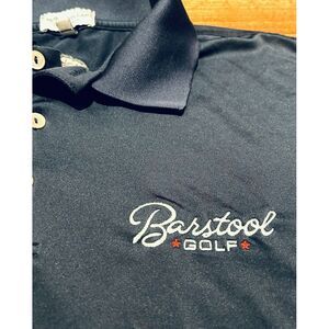 Peter Millar Polo‎ Shirt Mens Large Blue Barstool Summer Comfort Performance